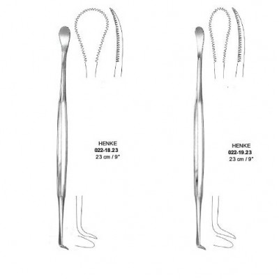 HENKE Tonsil Dissector & Pillar Retractor